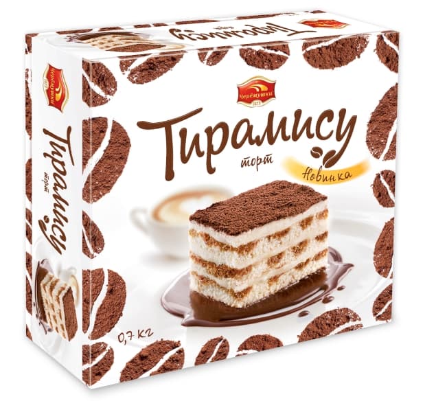 Торт Тирамису /Черёмушки/ 700гр/ 1шт