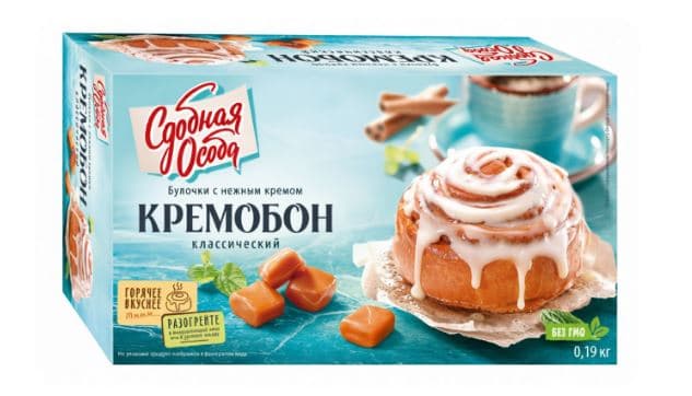 Пирог Кремобон классический /Черёмушки/ 190 гр 1 шт  НОВИНКА  МАЛЕНЬКИЙ ВЕС!!!